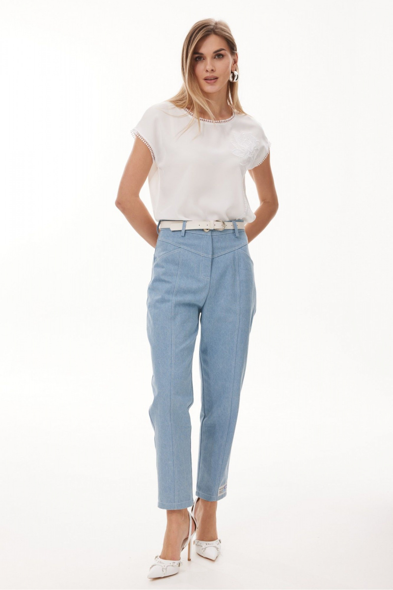 Блузы NiV NiV fashion 441 молочный