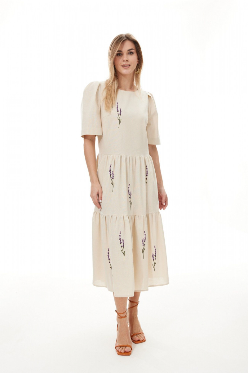 Платья NiV NiV fashion 451 песочный
