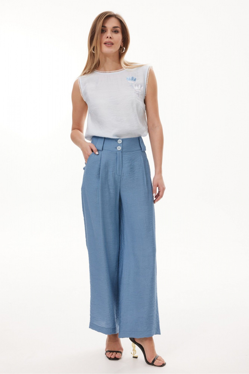 Блузы NiV NiV fashion 452 светло-голубой