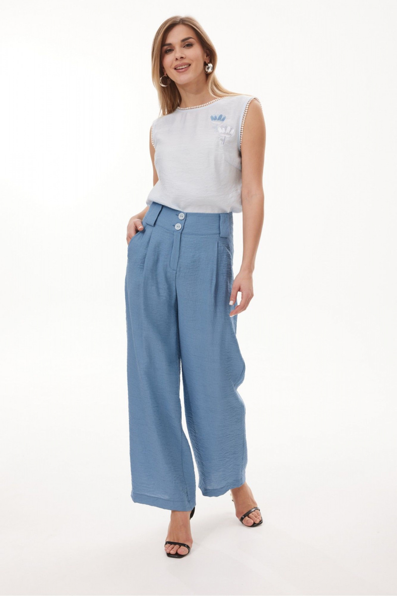 Блузы NiV NiV fashion 452 светло-голубой