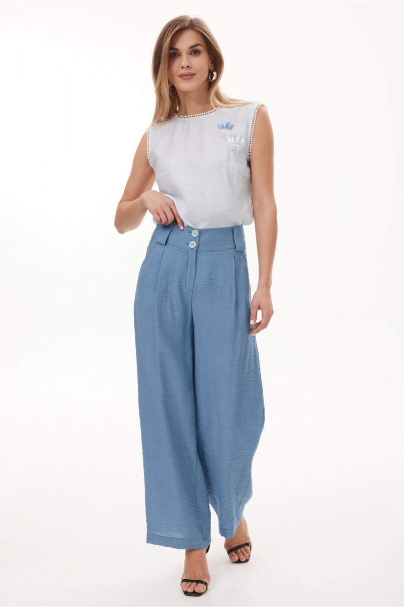 Блузы NiV NiV fashion 452 светло-голубой