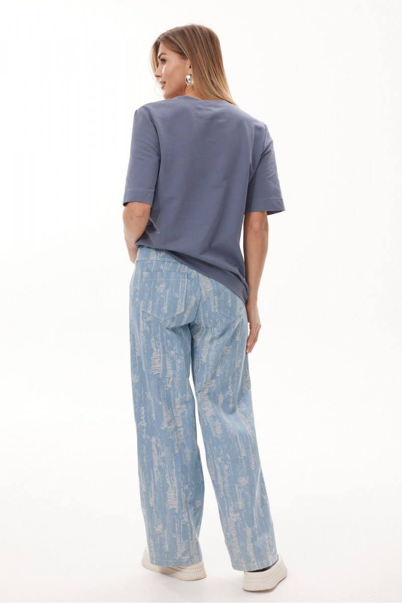 Брюки NiV NiV fashion 464 джинс_голубой