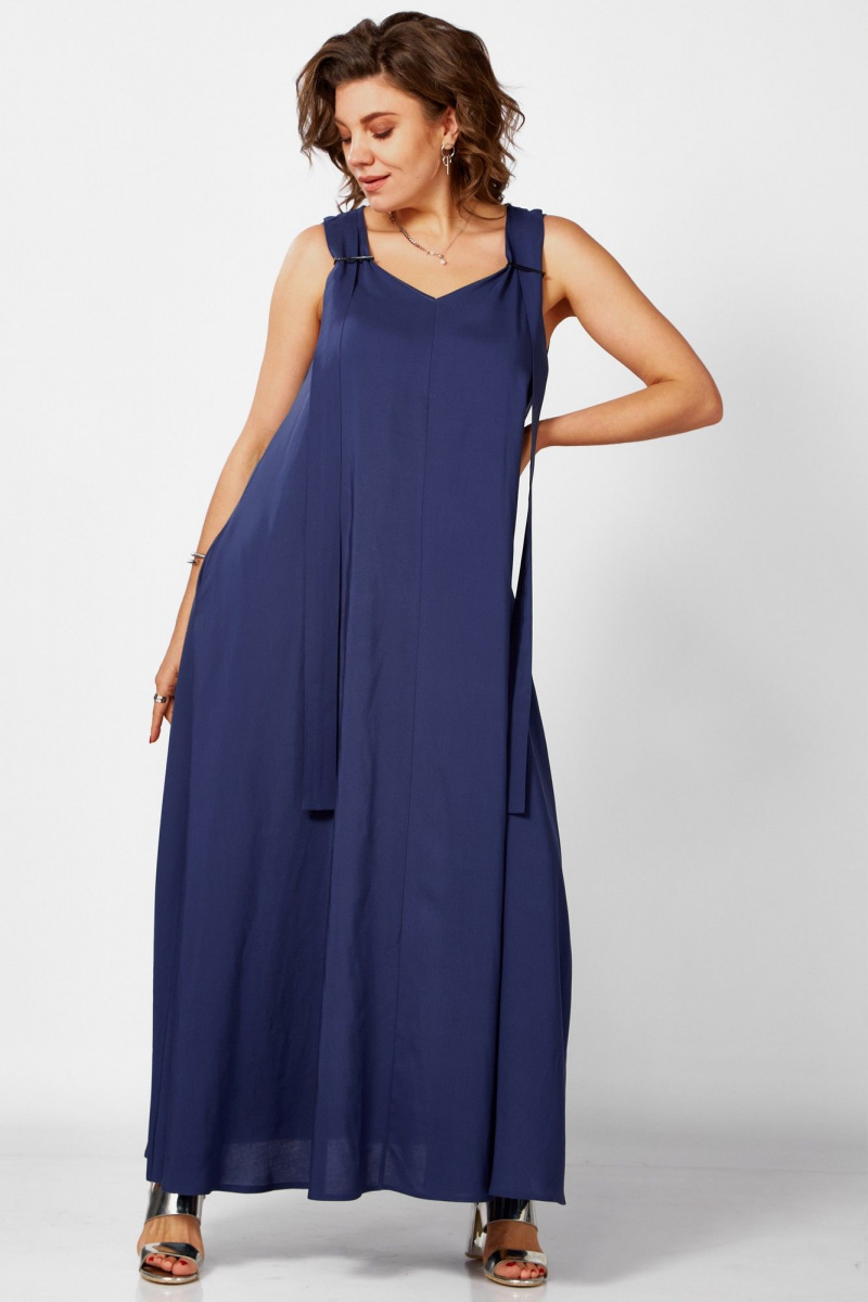 Платья BegiModa 1053 синий