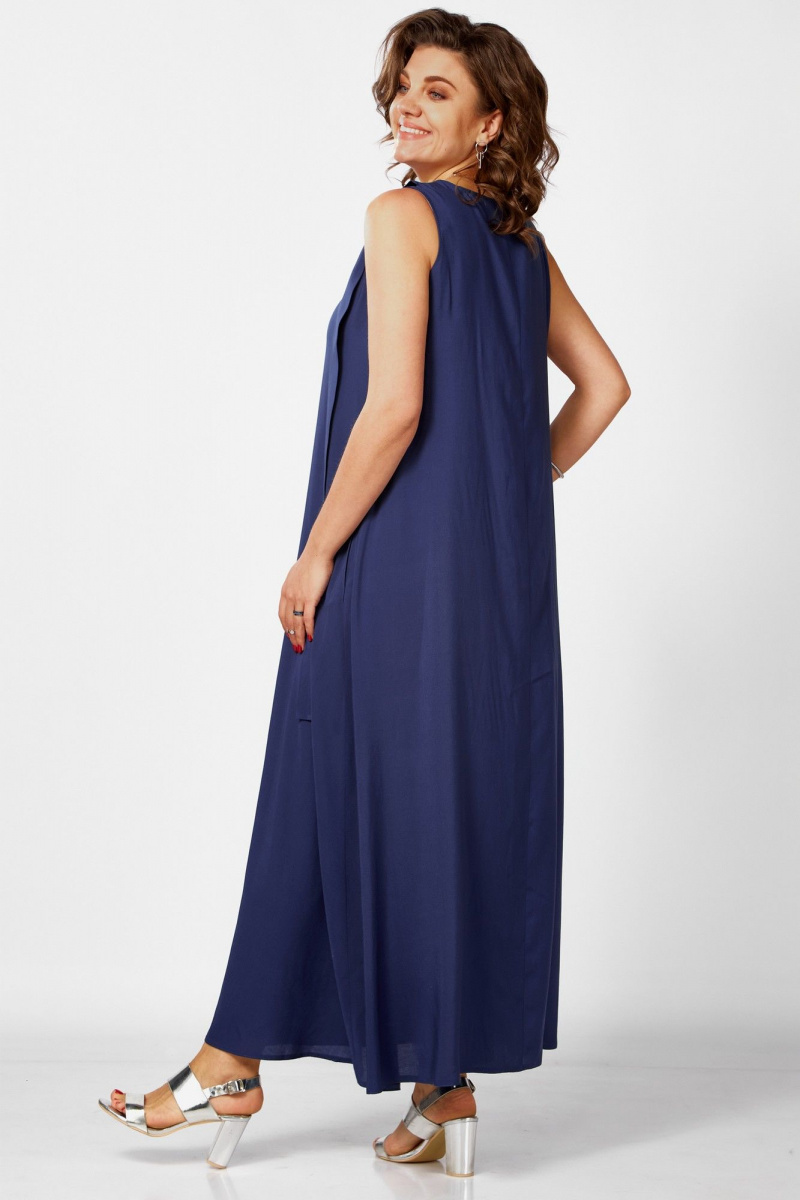 Платья BegiModa 1053 синий