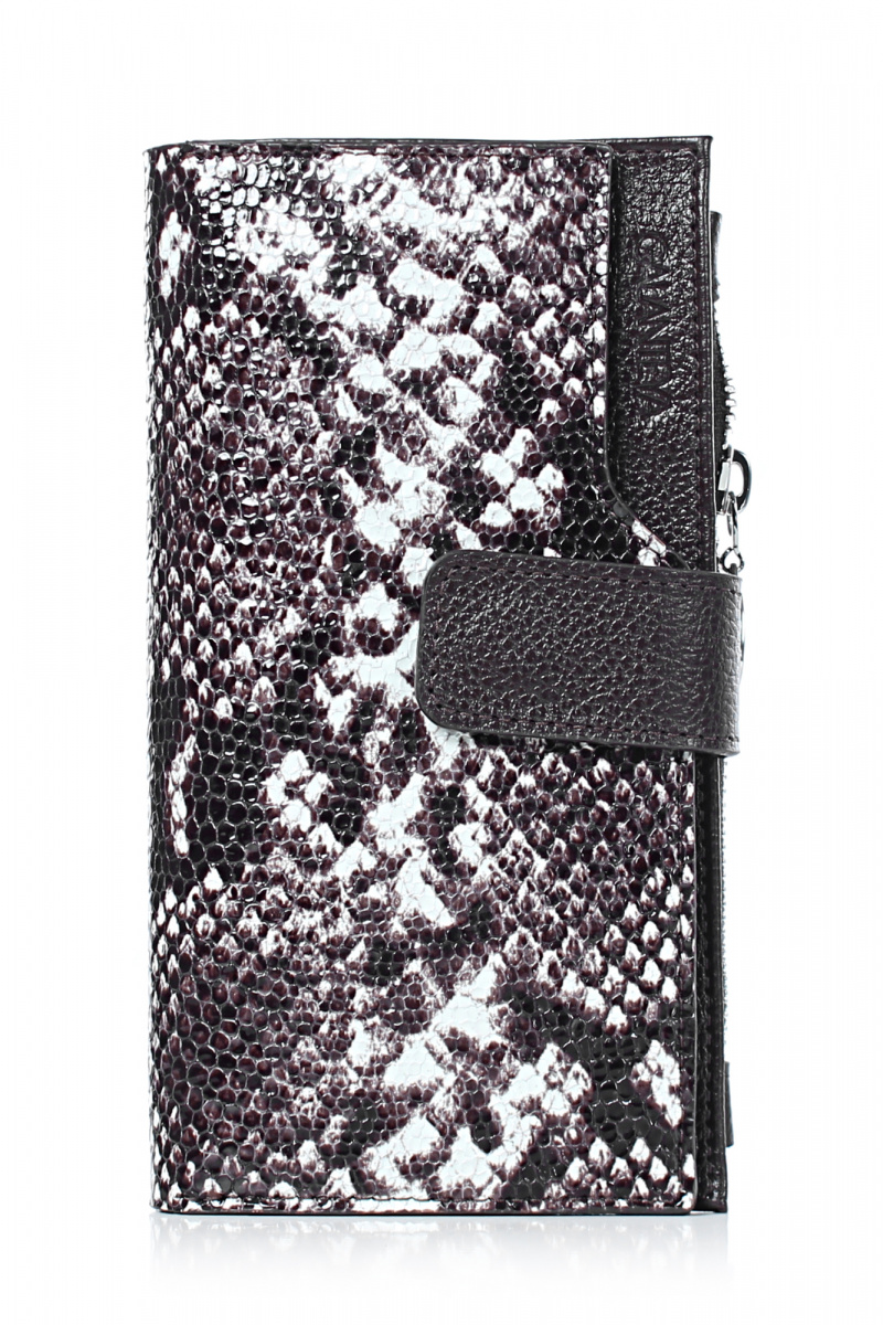 Кошельки и косметички Galanteya 43424.25с475к45 ч.бел/коричн