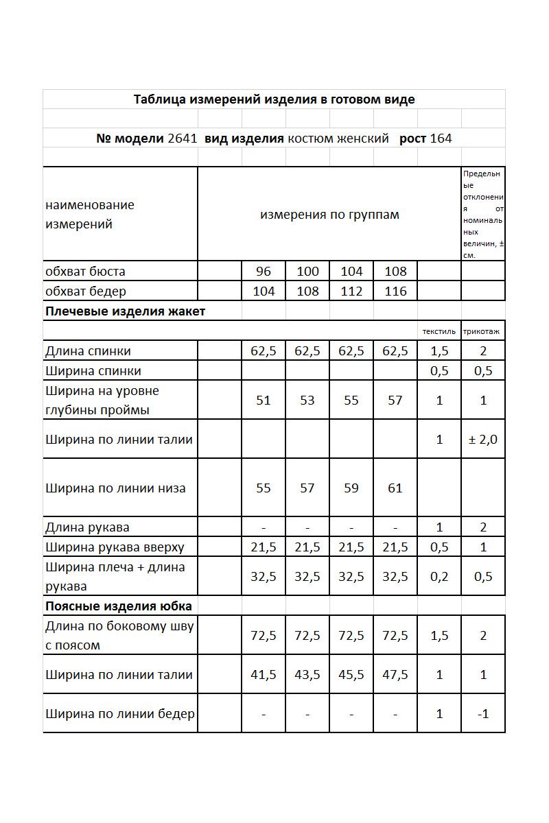 Юбочный костюм Мода Юрс 2641-1 синий_молочный