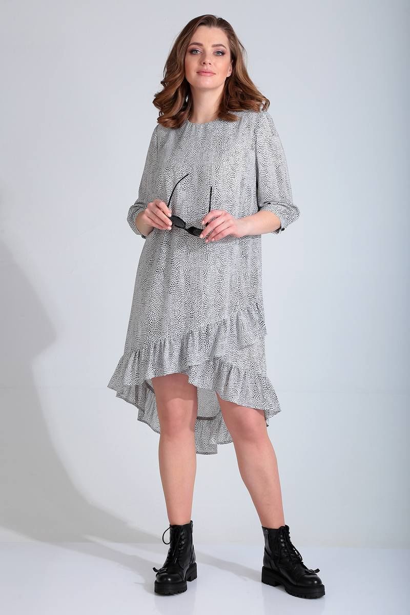 Платья Liona Style 778 жемчужный