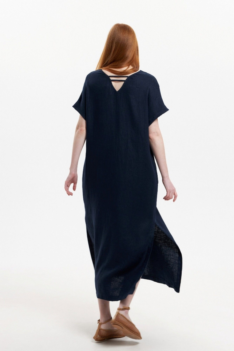 Платья Individual design 25253 темно-синий