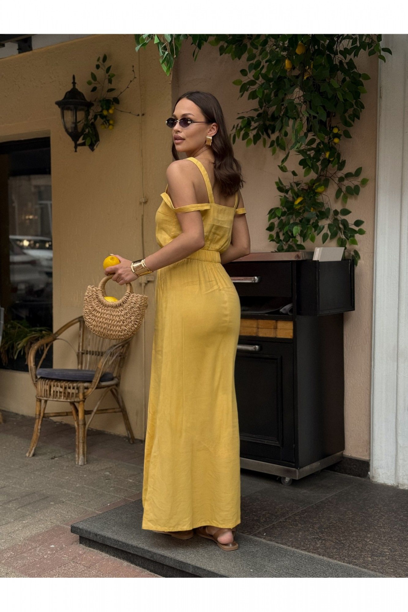 Платья Dilana VIP 2034 желтый