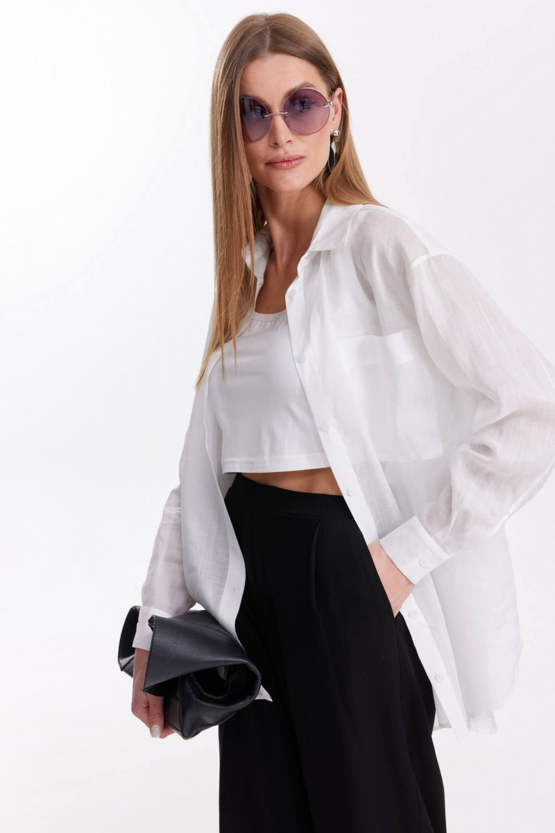 Блузы Elady 4600 белый