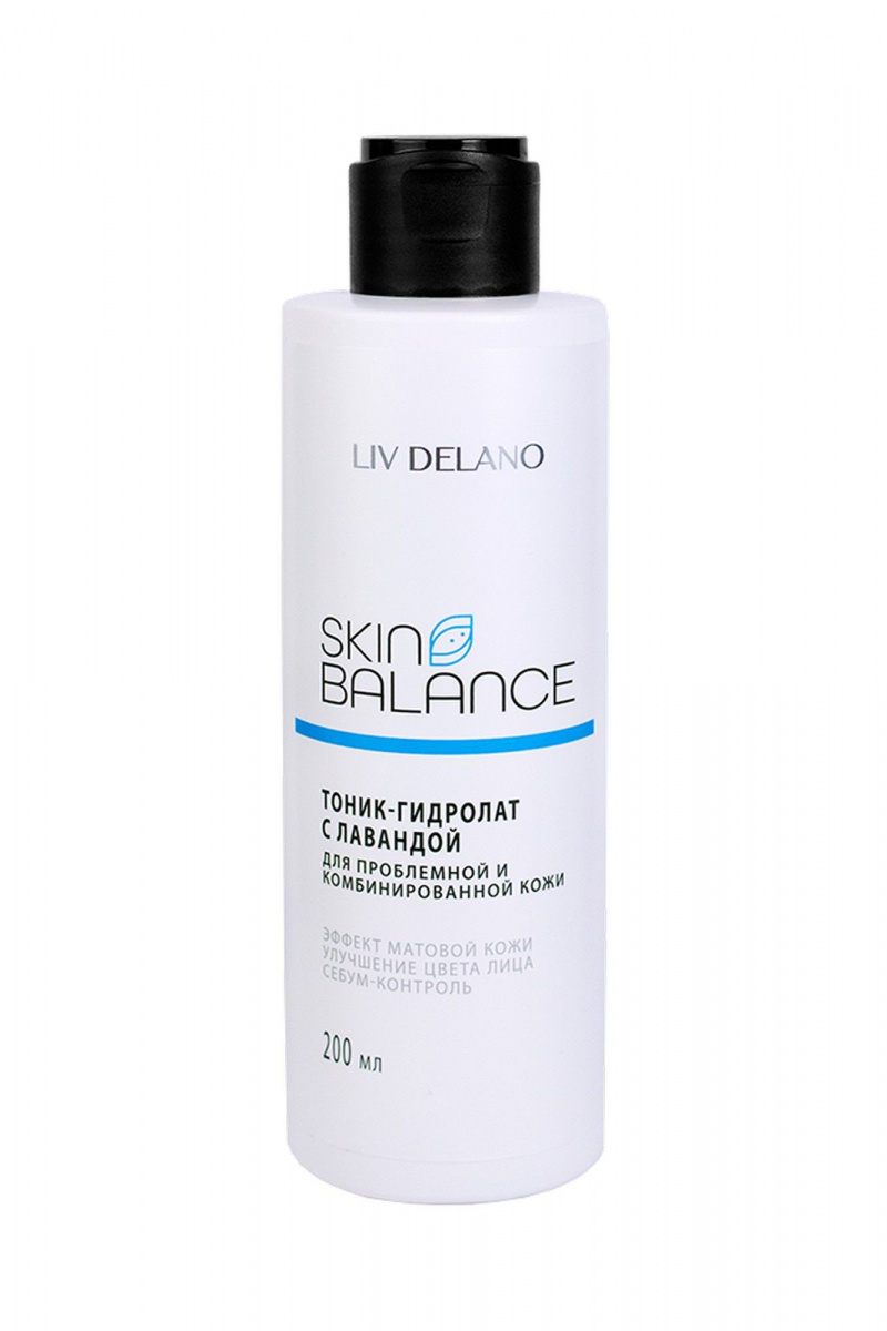 Тоники и лосьоны LIV DELANO Skin balance Тоник-гидролат с лавандой