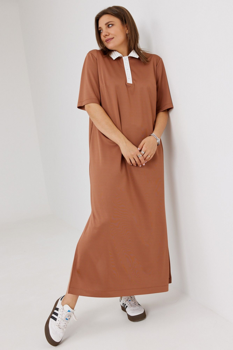 Платья BegiModa 1051 терракот