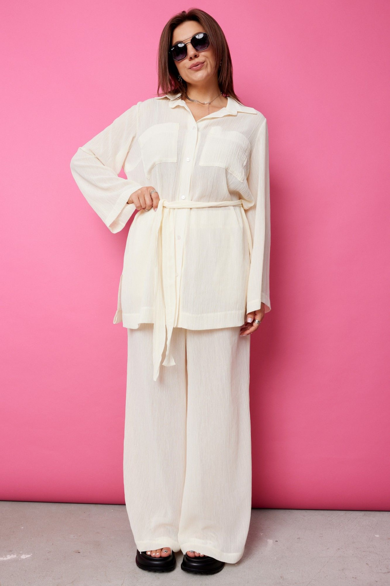 Брючный комплект BegiModa 3095 пломбир