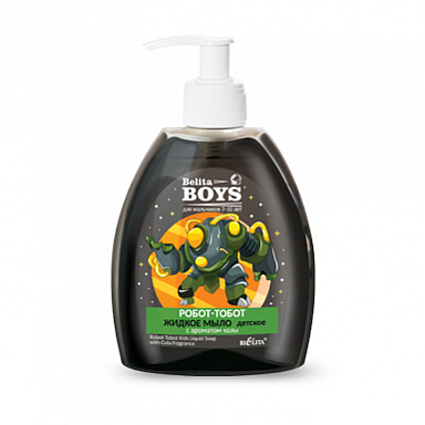 Мыло Belita Belita Boys-Детское жидкое мыло <Робот-тобот> с аром. колы,.Для мальчи