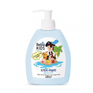 Мыло Belita Belita Kids(М)-Детское крем-мыло <Тутти-Фрутти-Банан>.Для мальчиков 3-
