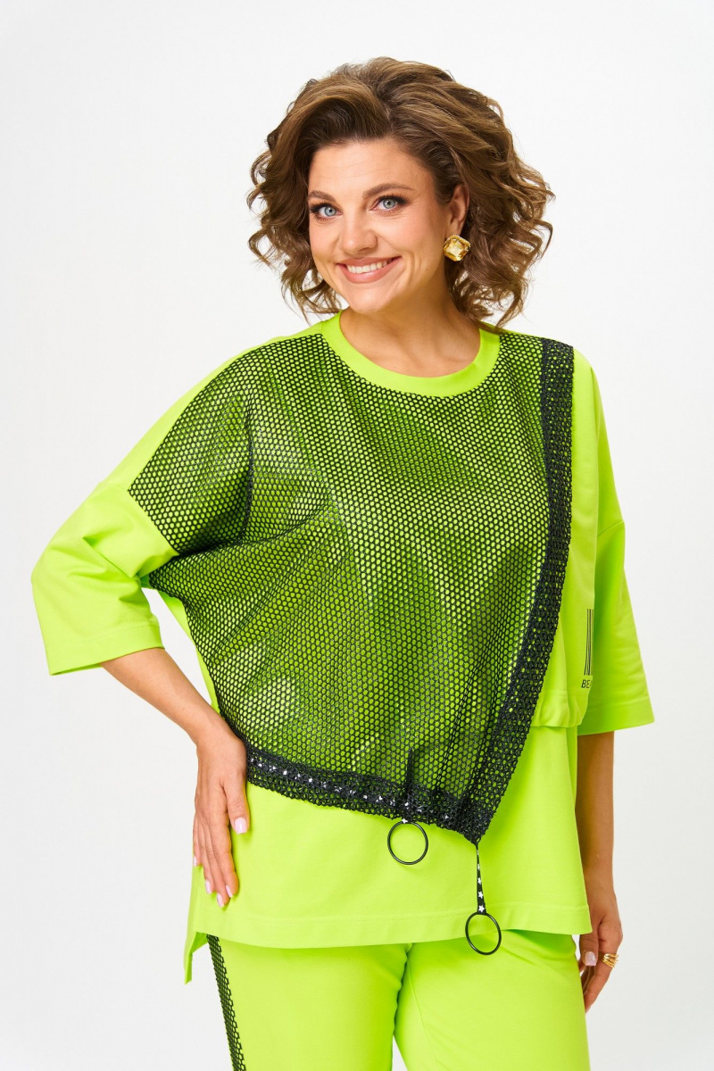 Брючный комплект Michel chic 1329/1 салатовый