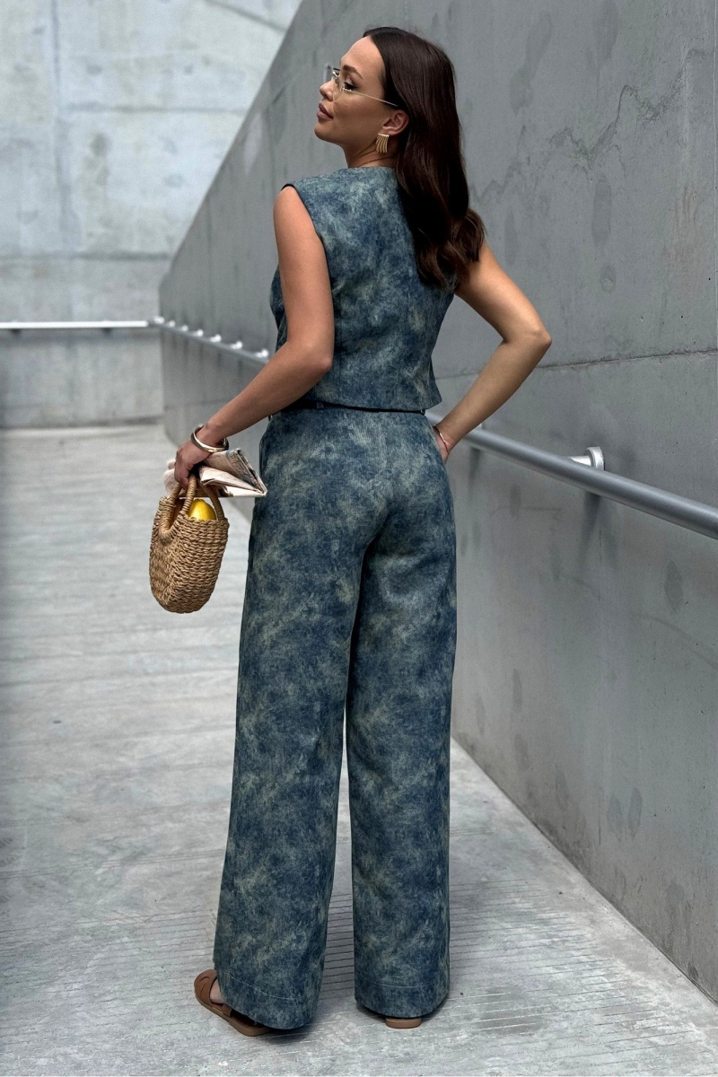 Брюки PRATA wear S037 синий