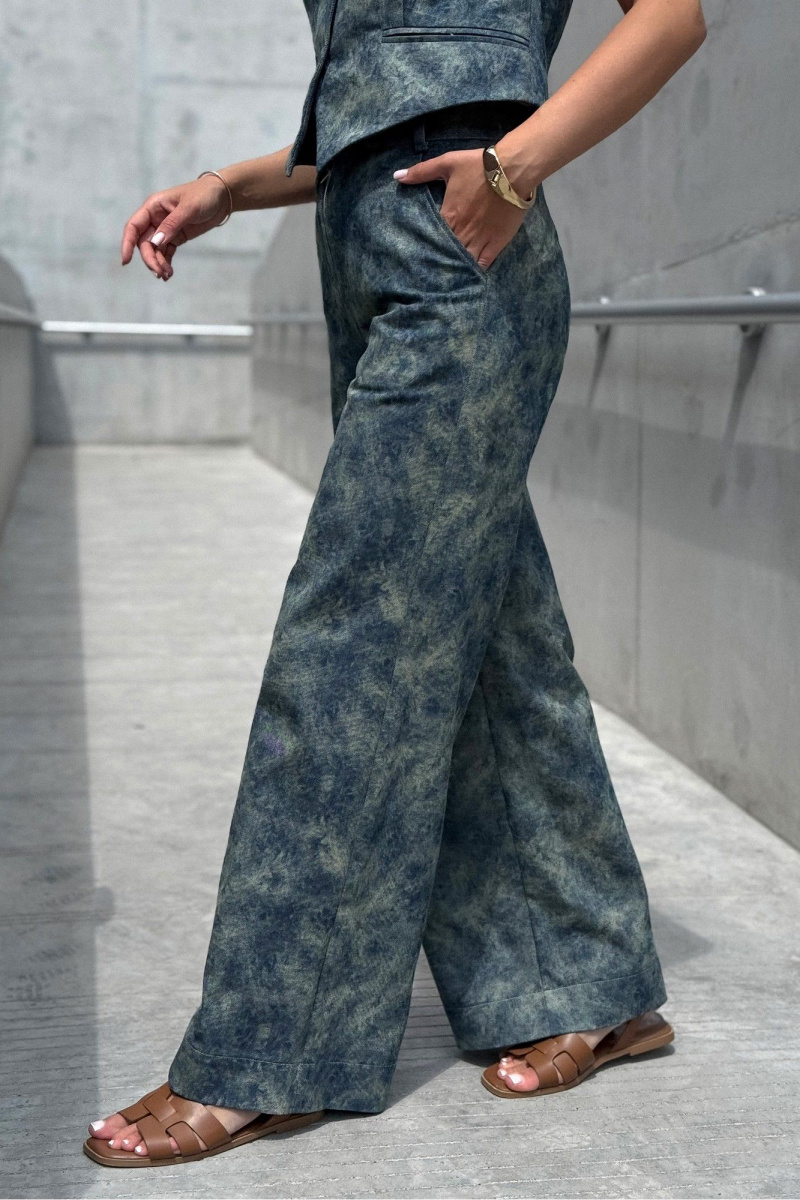 Брюки PRATA wear S037 синий