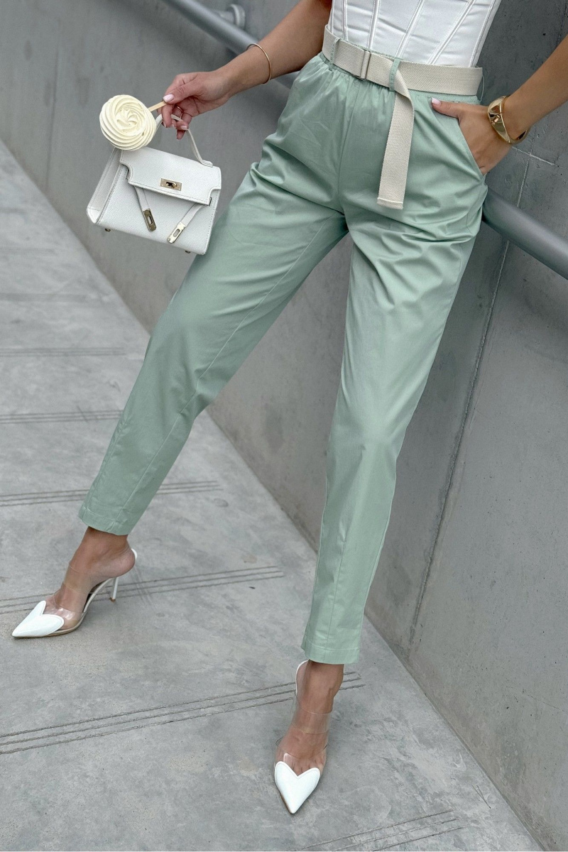 Брюки PRATA wear S035 мятный