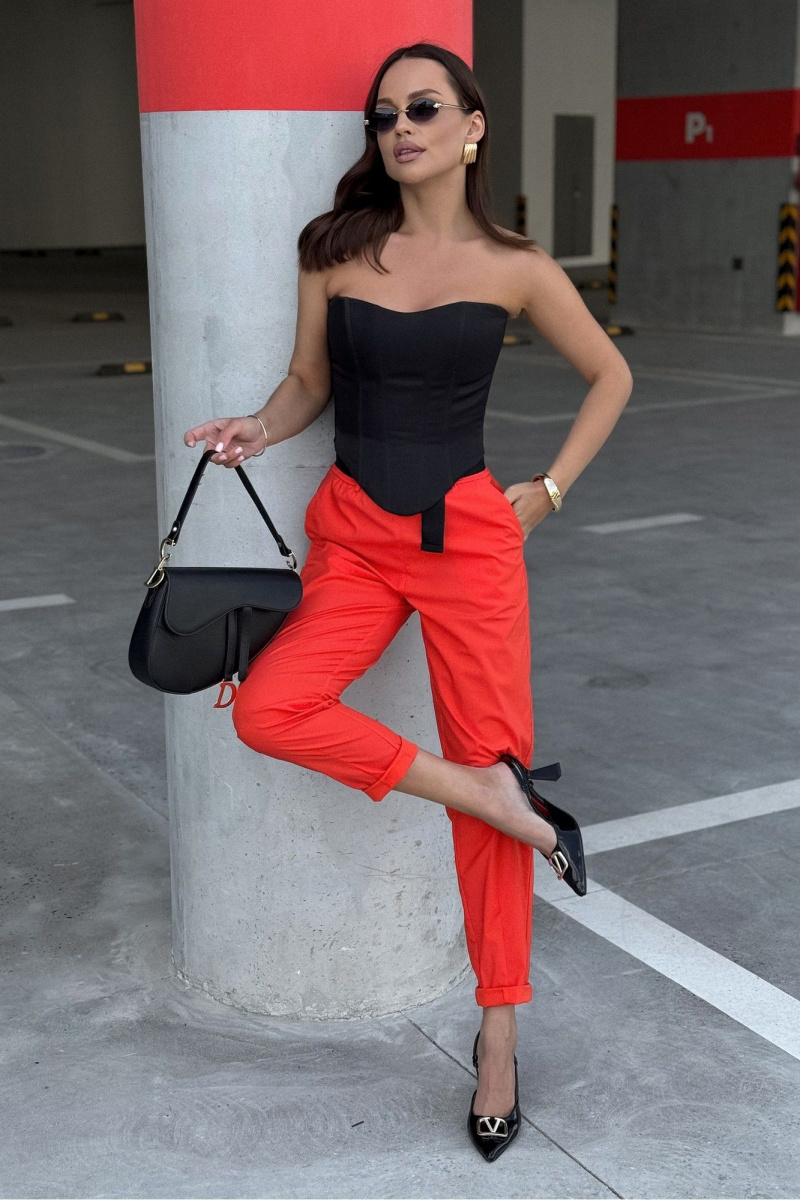 Брюки PRATA wear S035 красный