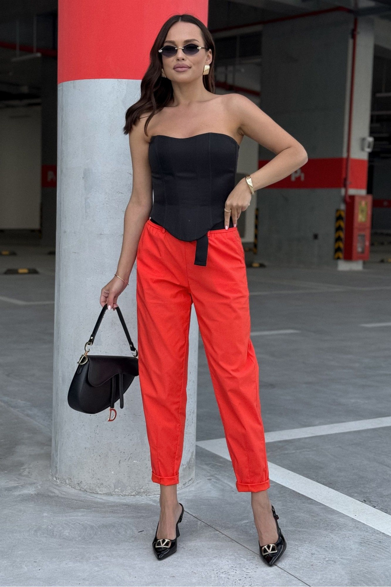 Брюки PRATA wear S035 красный
