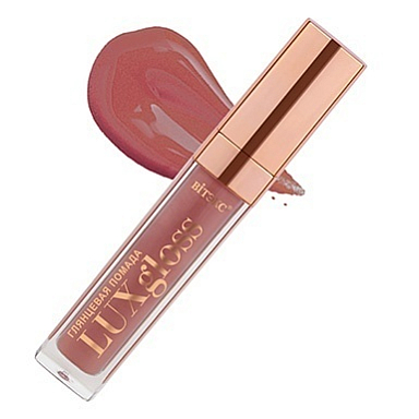 Помады Belita LUXGLOSS Жидкая Глянцевая губная помада, тон 01 Холодный мокко, 6