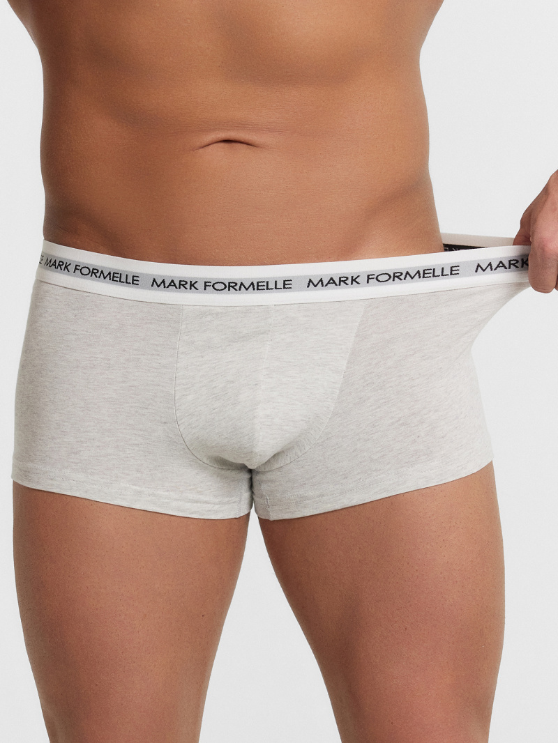 Нижнее белье Mark Formelle 411124-3/24-4406Ц-5 серый_меланж_4306А_неви_черный