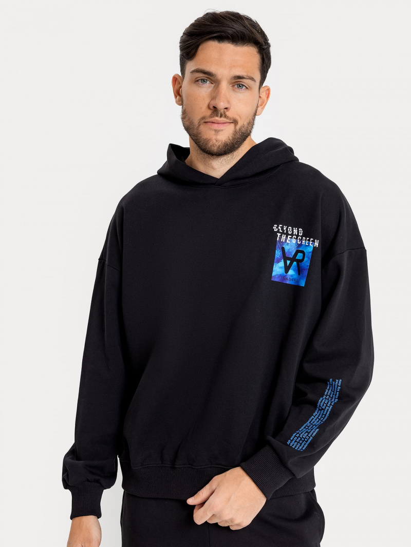 Джемперы Mark Formelle 121816/24-3609П-7П черный_печать_3_сл_на_пол_1сл_на_спинке_1сл_внутр._