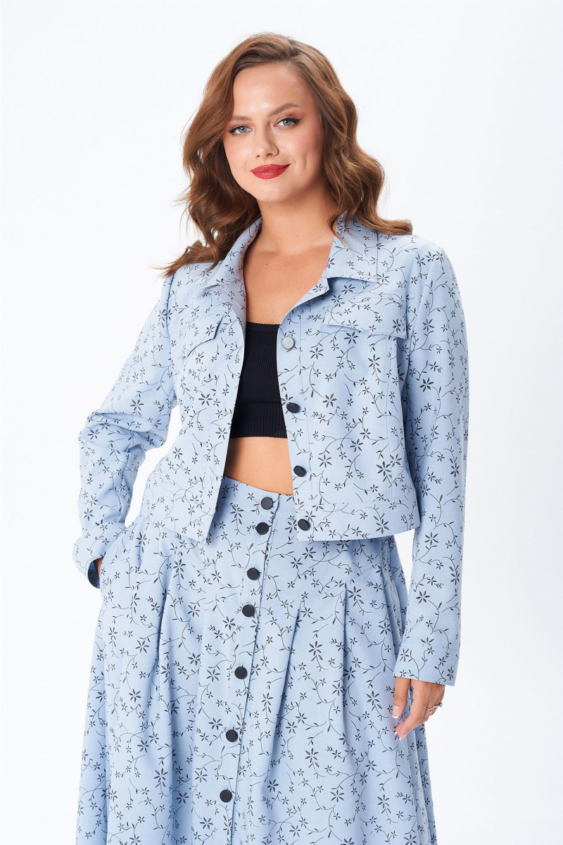 Юбочный комплект Liona Style 950 голубой