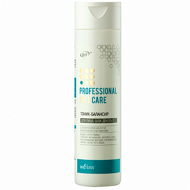 Тоники и лосьоны Belita Проф."FACE CARE" Тоник-балансир д/лица,шеи,декольте