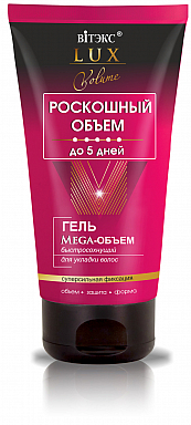 Средства для укладки Belita РОСКОШНЫЙ ОБЪЕМ-Гель Mega -ОБЪЕМ д/укл.волос быстросохн.с/сильн.фикс