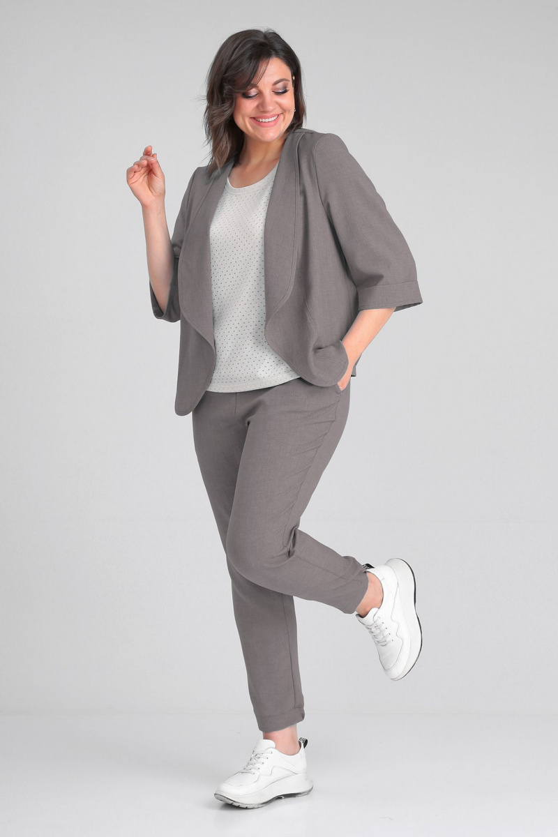 Брючный комплект Liona Style 755 мокко