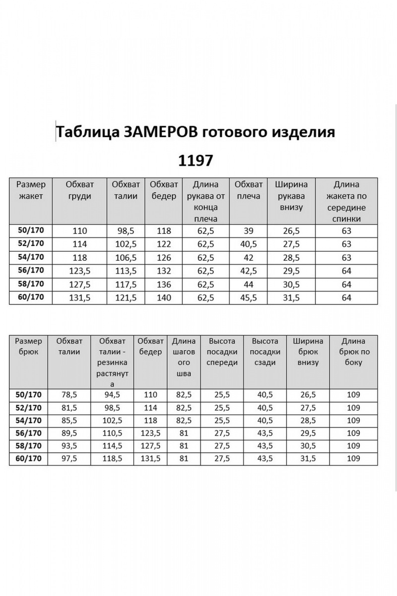 Брючный костюм VI ORO VR-1197 джинс