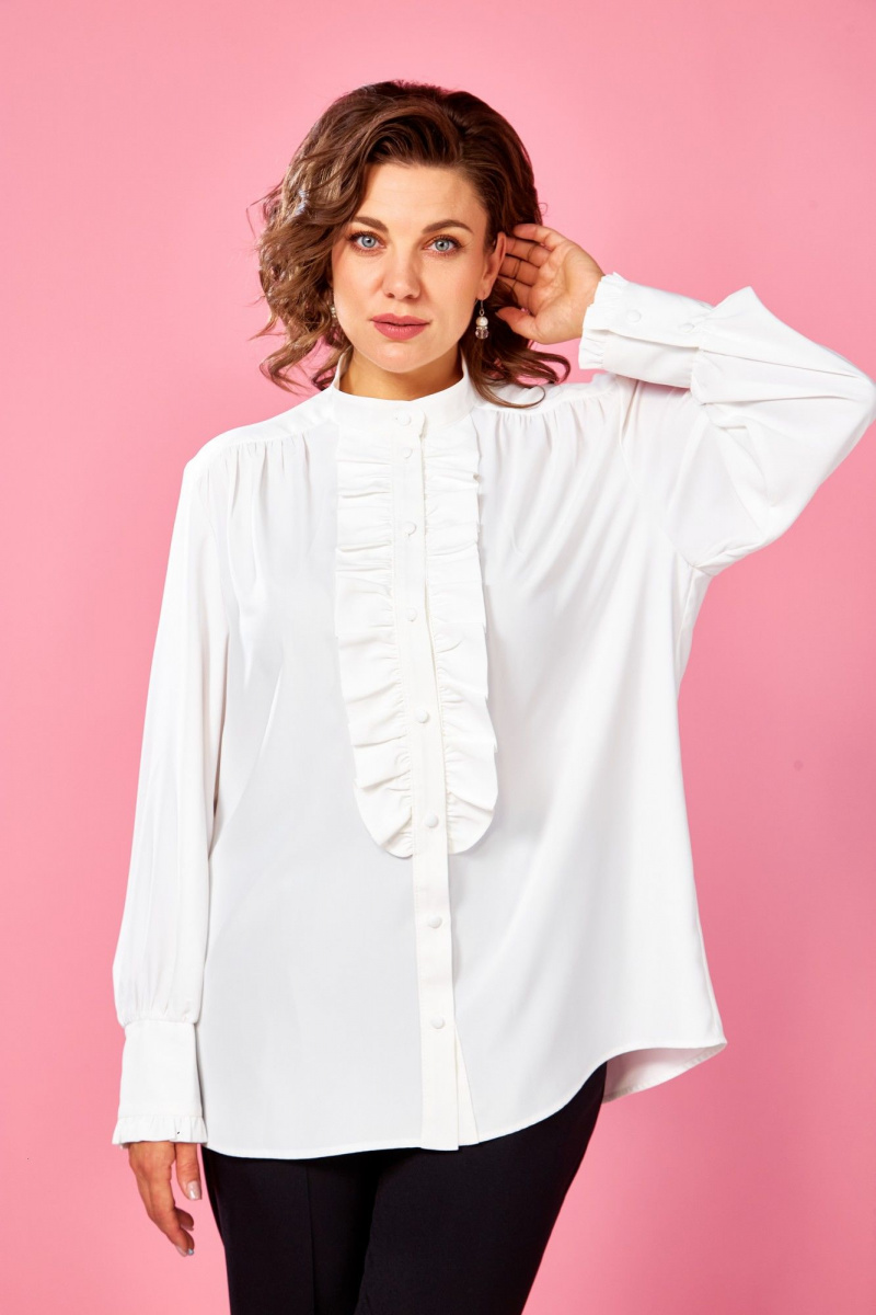 Блузы AVA fashion М-133 молочный