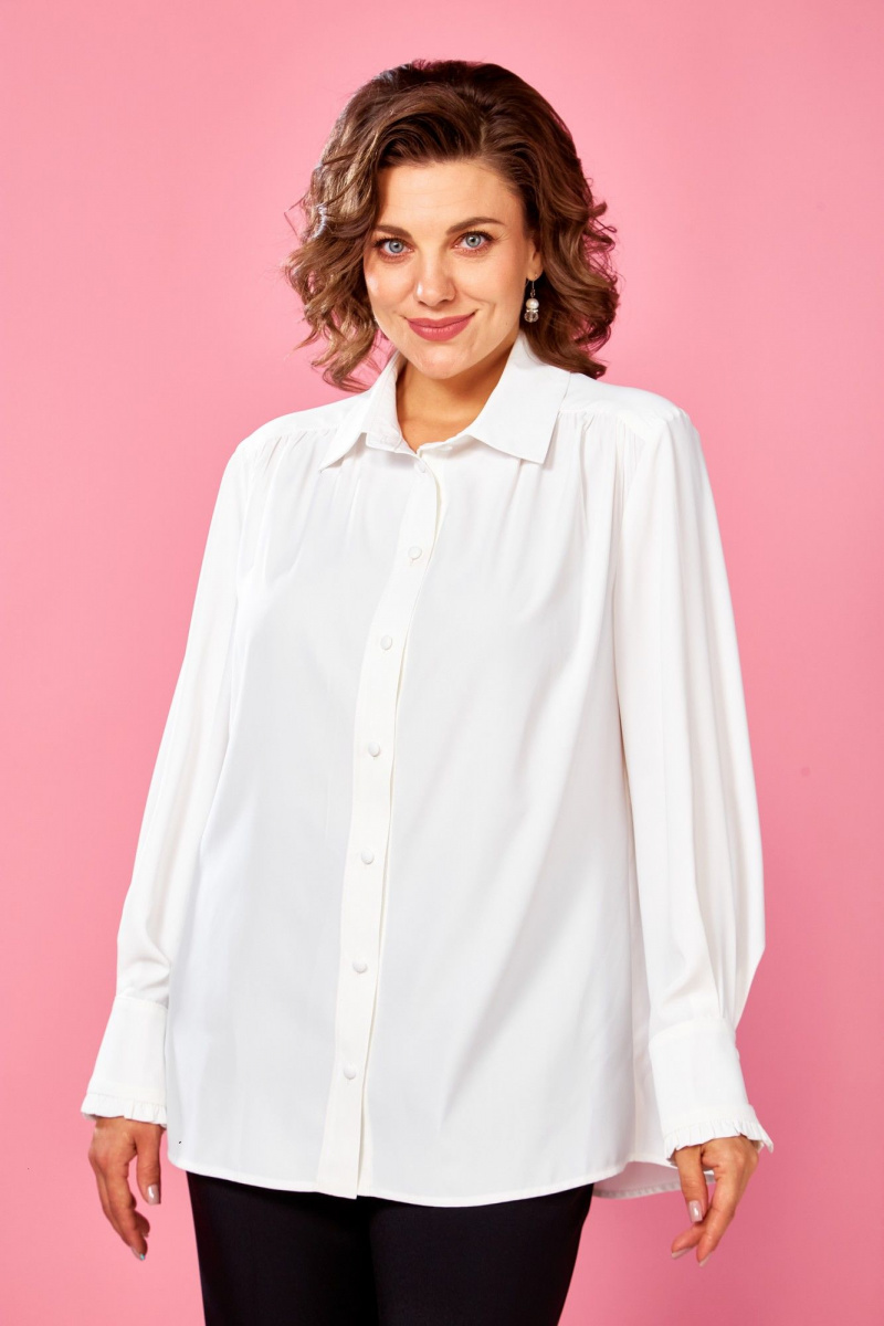 Блузы AVA fashion М-134 молочный