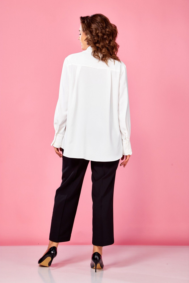 Блузы AVA fashion М-134 молочный