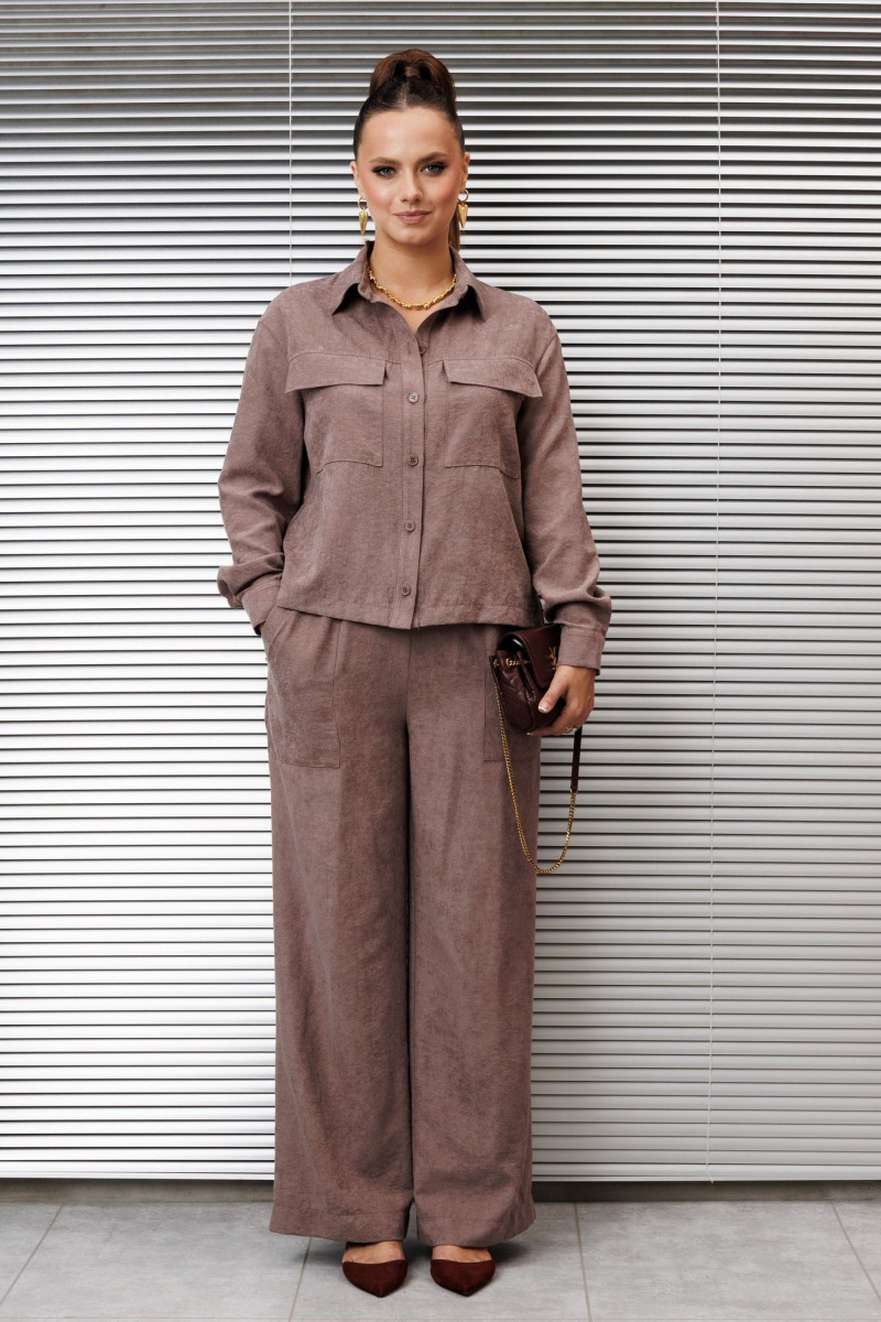 Брючный комплект Galean Style 985 мокко