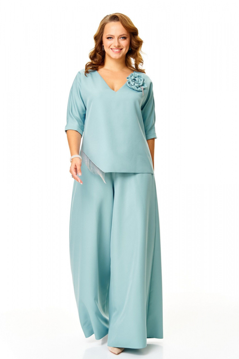 Брючный комплект T&N 7678 холодная_мята