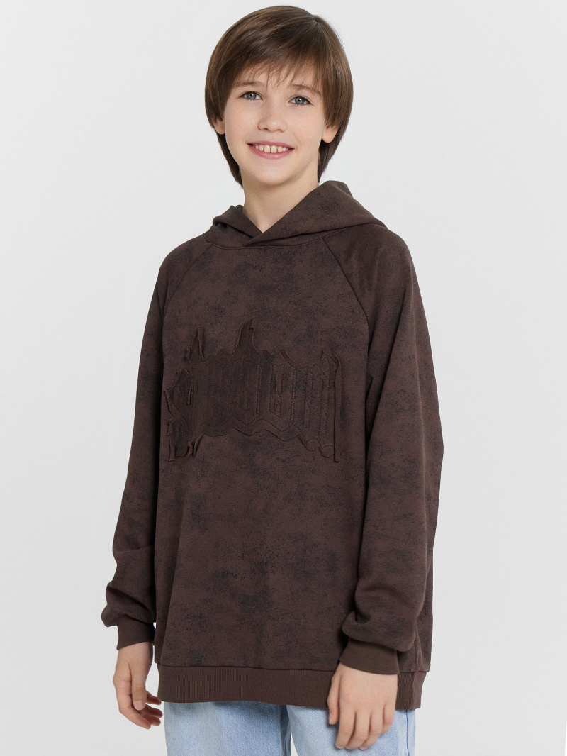 Джемперы и кардиганы Mark Formelle 123418/24-32496П-7-2 коричневый_acid_wash_574_D_1_вышивка
