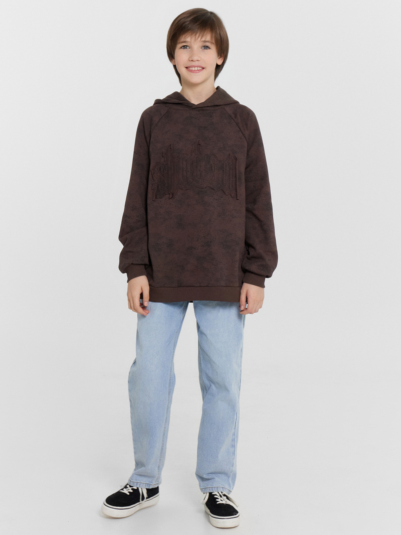 Джемперы и кардиганы Mark Formelle 123418/24-32496П-7-2 коричневый_acid_wash_574_D_1_вышивка