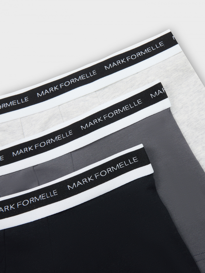 Нижнее белье Mark Formelle 411124-3/25-5138Б-5 серый_меланж_4306А_графит_черный