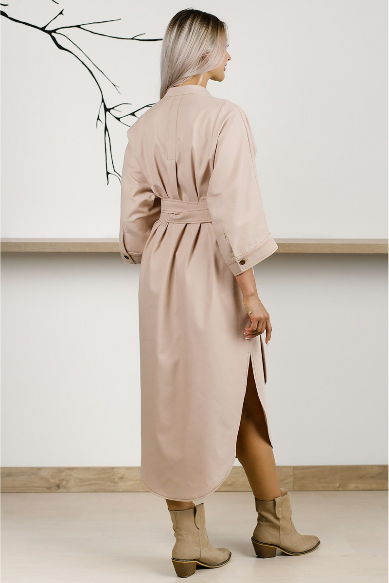Платья MONA STYLE FASHION&DESIGN 24021/1 бежевый