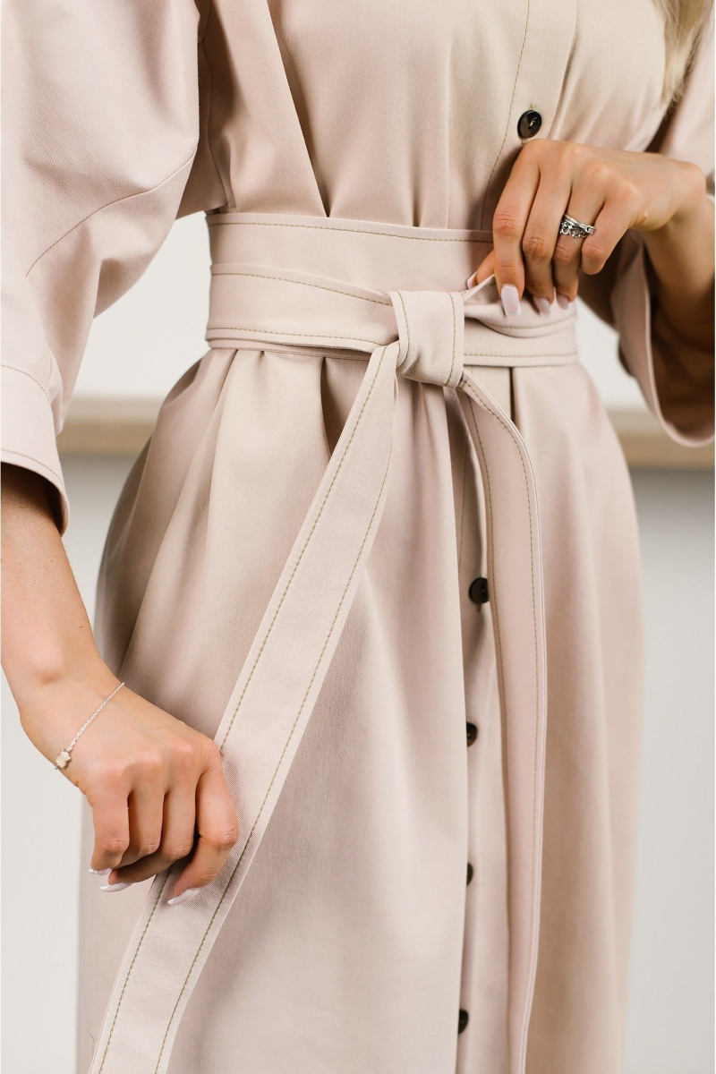 Платья MONA STYLE FASHION&DESIGN 24021/1 бежевый