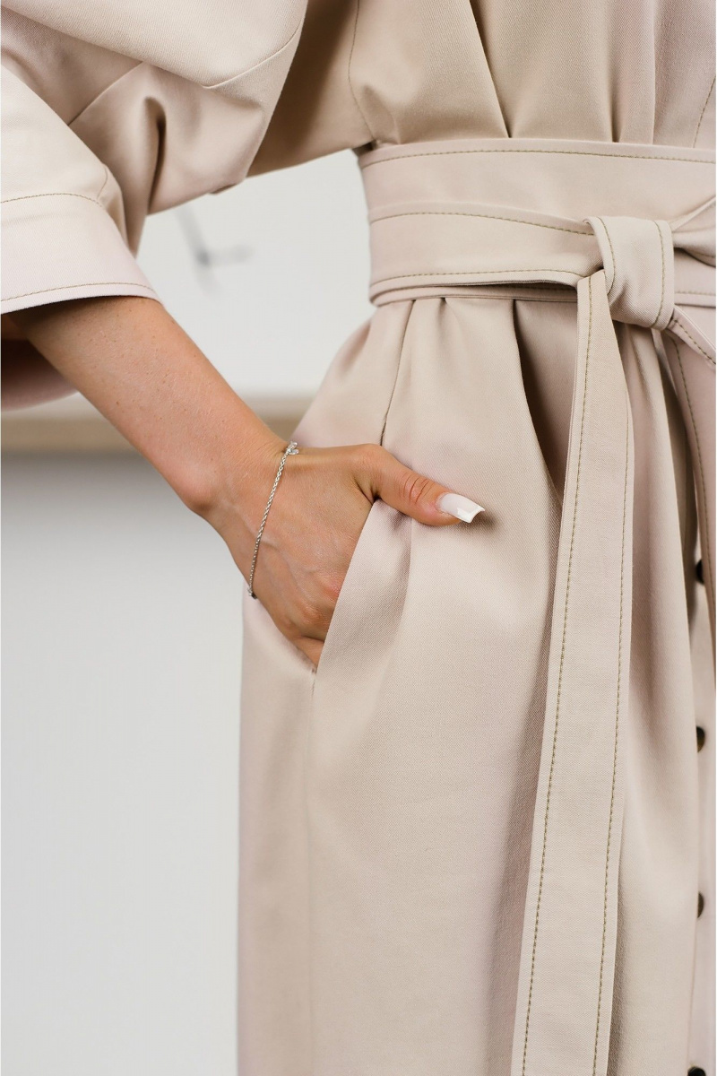 Платья MONA STYLE FASHION&DESIGN 24021/1 бежевый