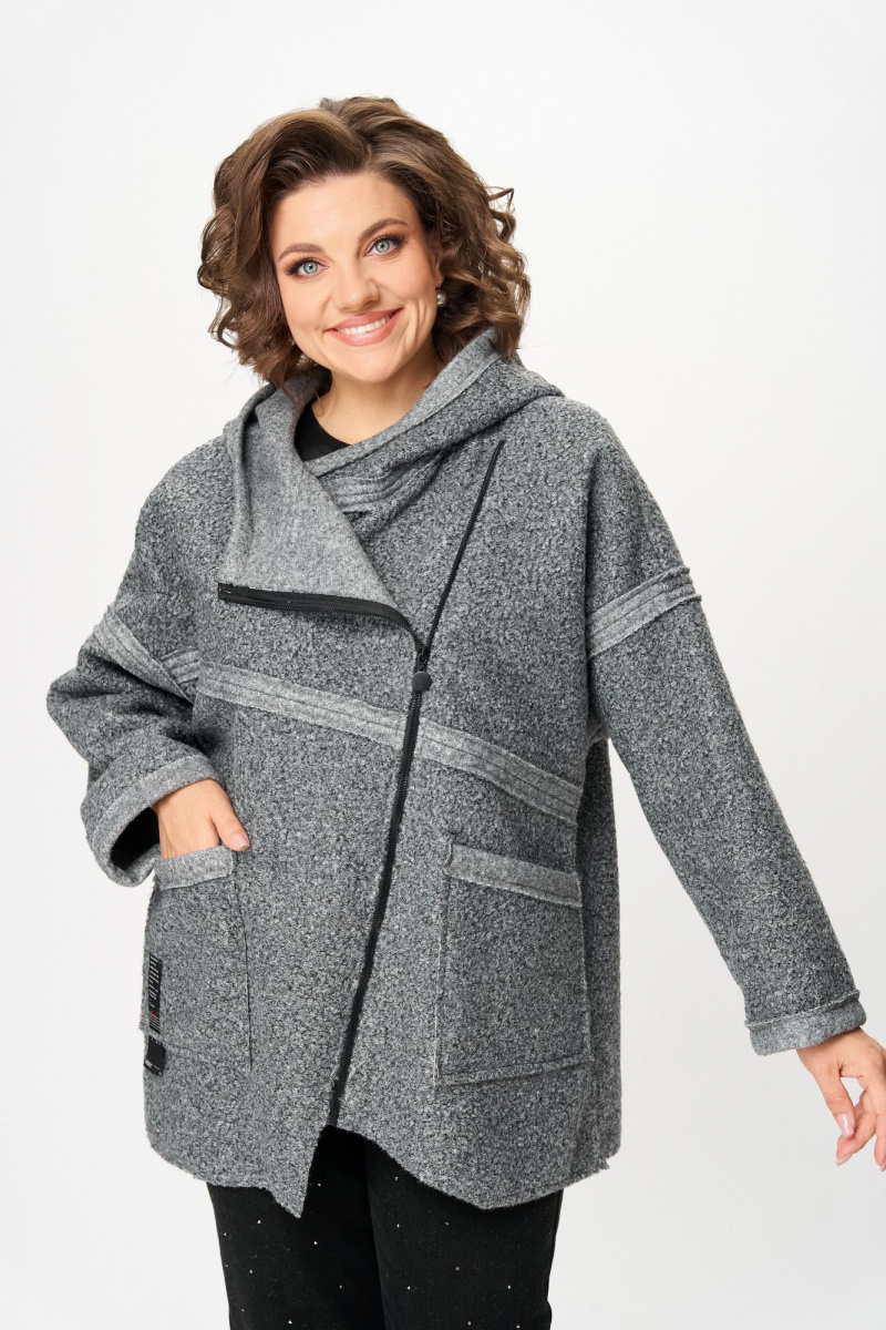 Женская куртка Michel chic 360/1 графит