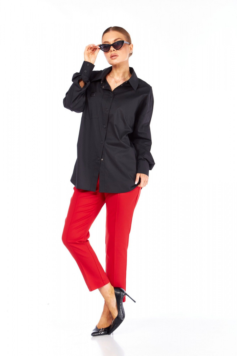 Блузы Talia fashion 448 черный