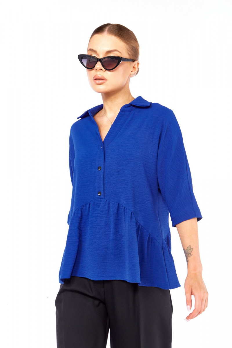 Блузы Talia fashion 449 васильковый