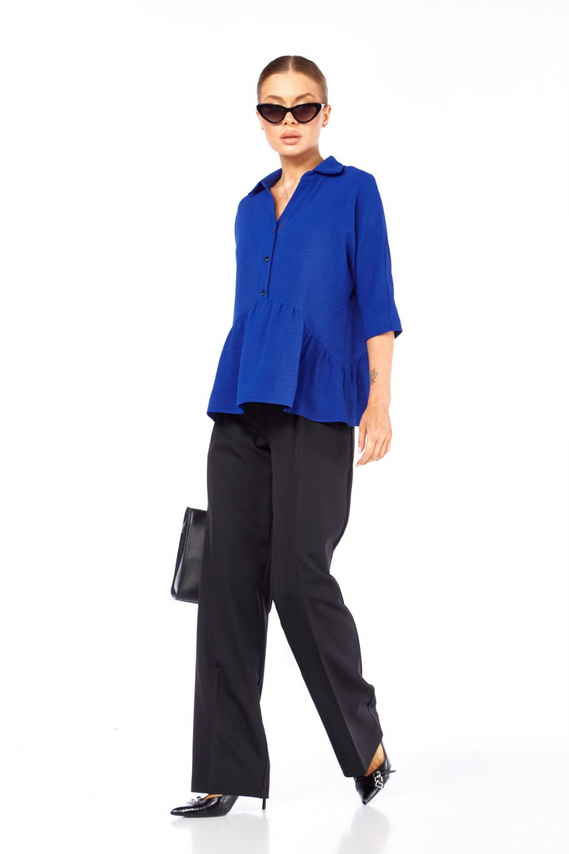 Блузы Talia fashion 449 васильковый