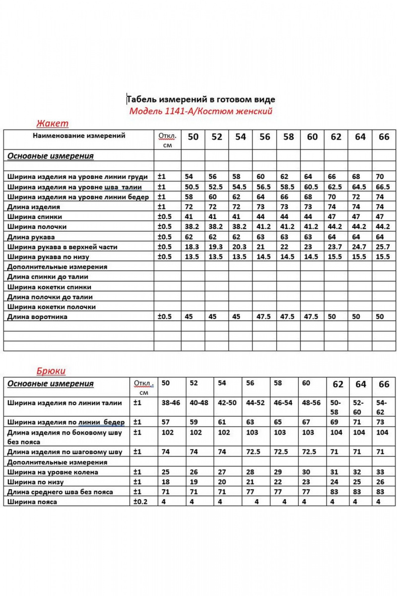 Брючный костюм ANASTASIA MAK 1141-А темно-синий
