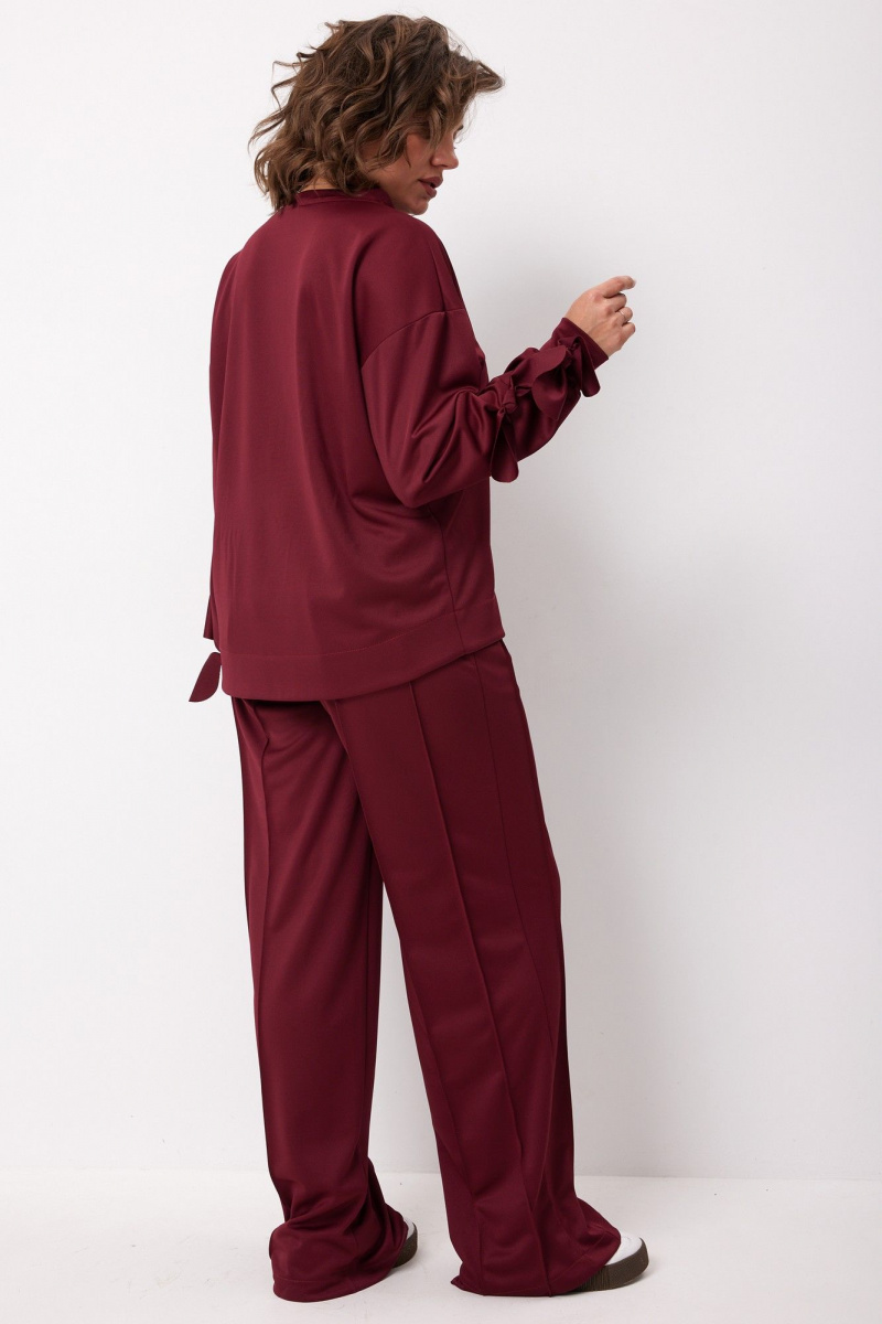 Брючный комплект BegiModa 3098 вишневый